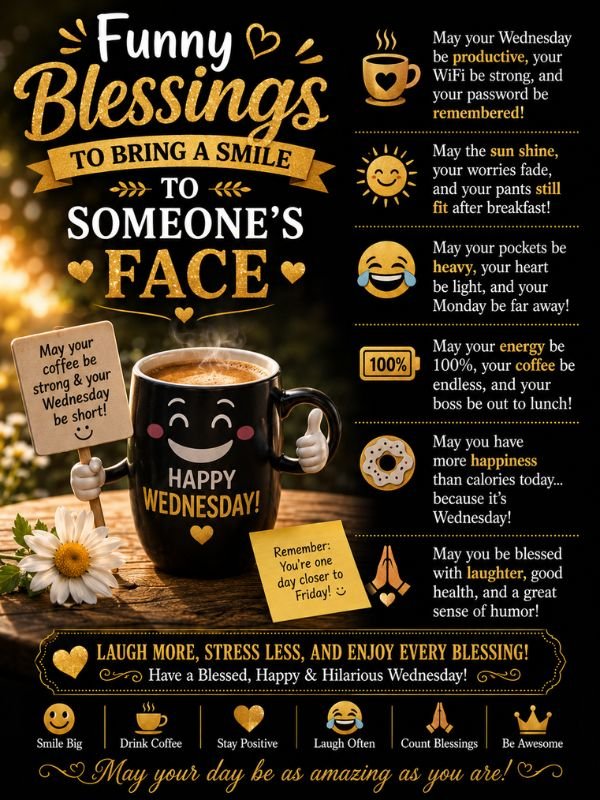 Funny wednesday blessing