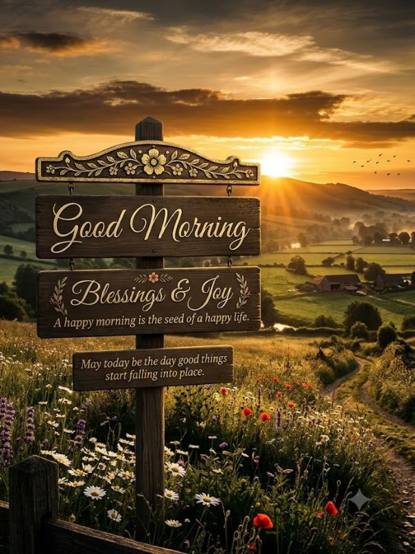 good morning blessed
