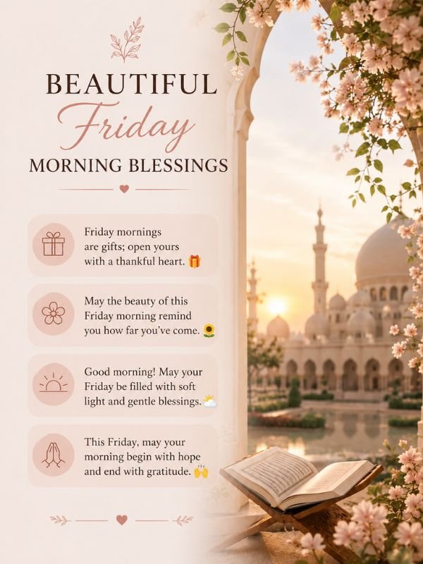 Beautiful Friday Morning Blessings