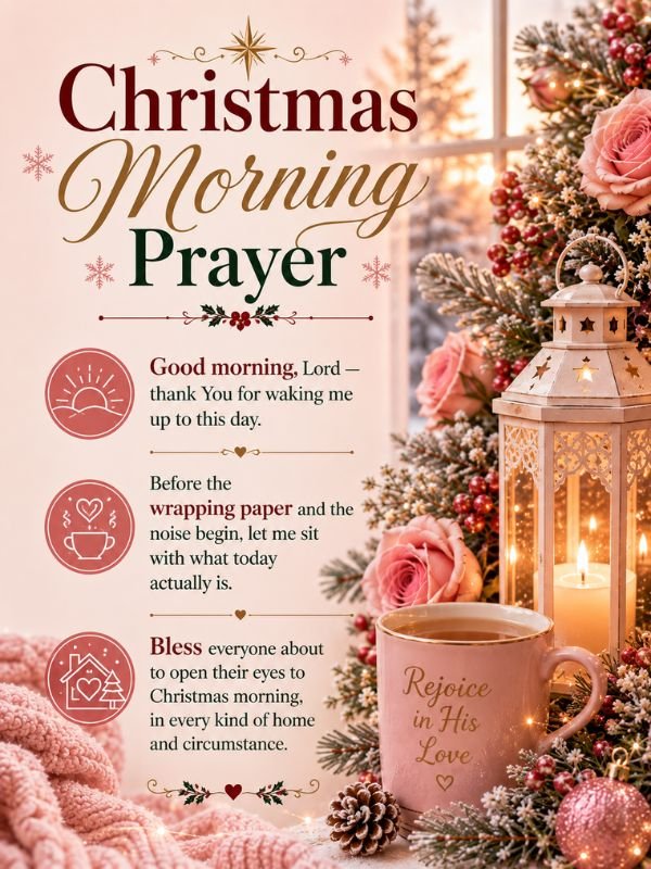 Christmas Morning Prayer