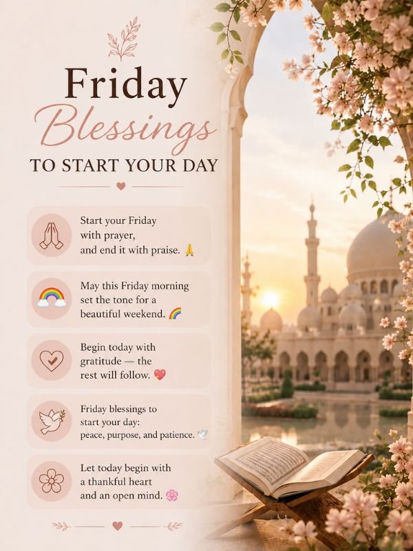 Friday Blessings to Start Your Day