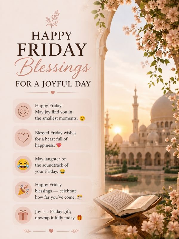 Happy Friday Blessings for a Joyful Day