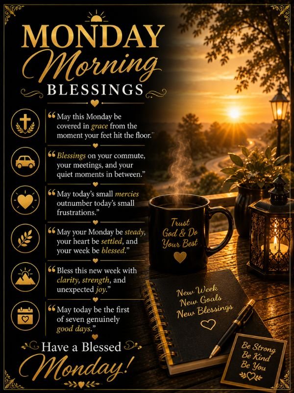 Monday Morning Blessings