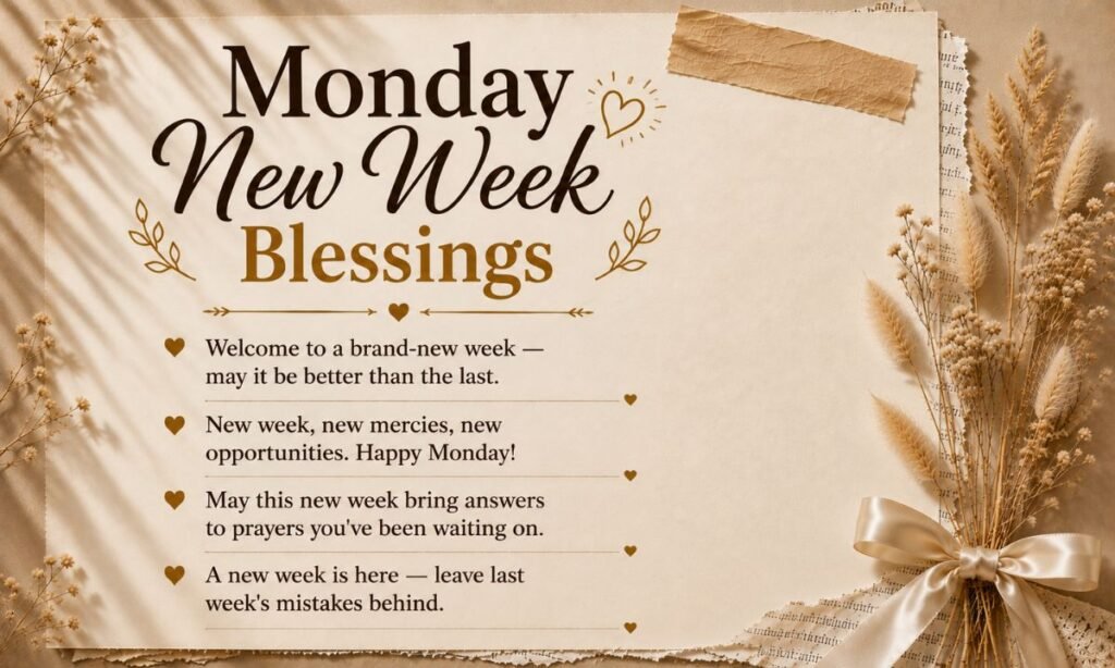 _Monday New Week Blessings