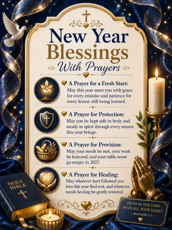 New Year Blessings With Prayers