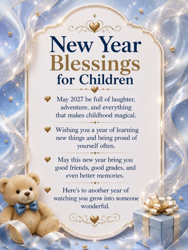 New Year Blessings for Children