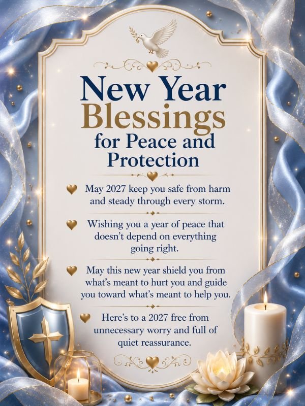 New Year Blessings for Peace and Protection