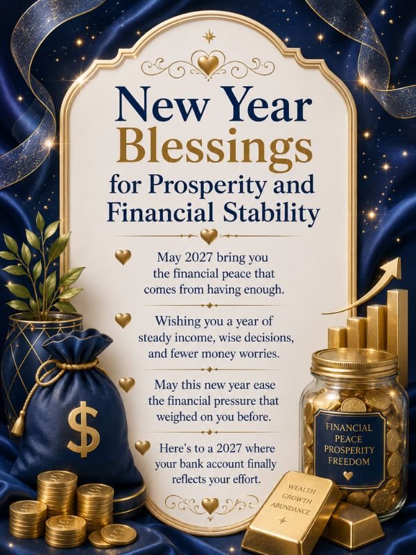 New Year Blessings for Prosperity and Financial Stability