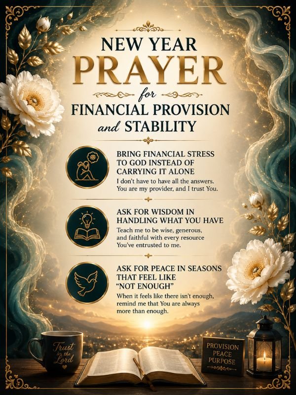New Year Prayer for Financial Provision and Stability
