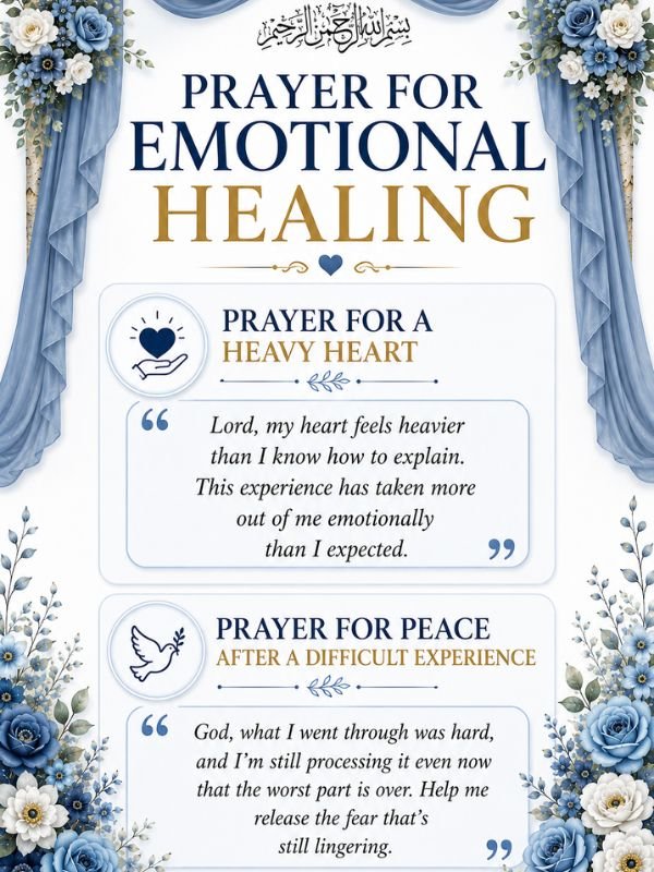 Prayer for Emotional Healing