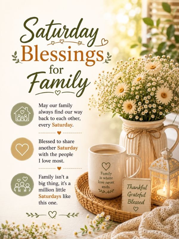Saturday Blessings for Family