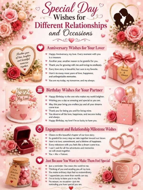 Special Day Wishes for Different Relationships and Occasions (1)