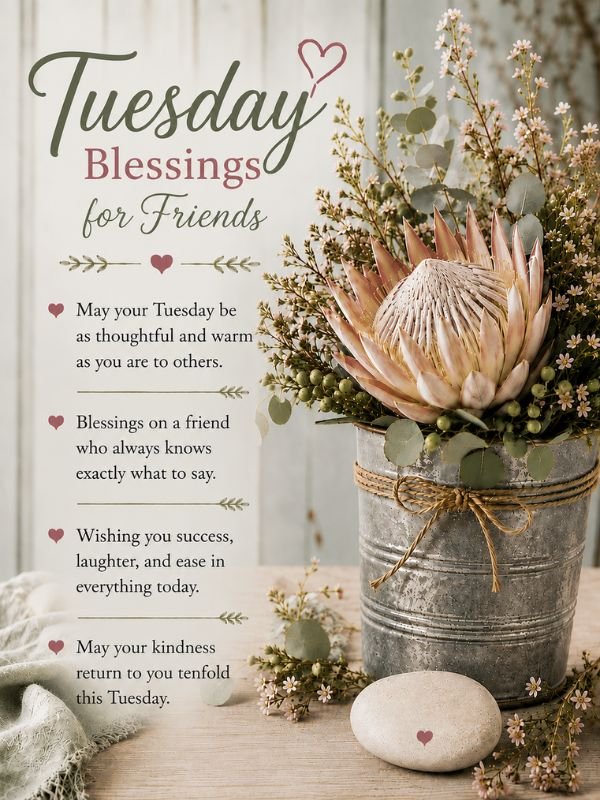 Tuesday Blessings for Friends
