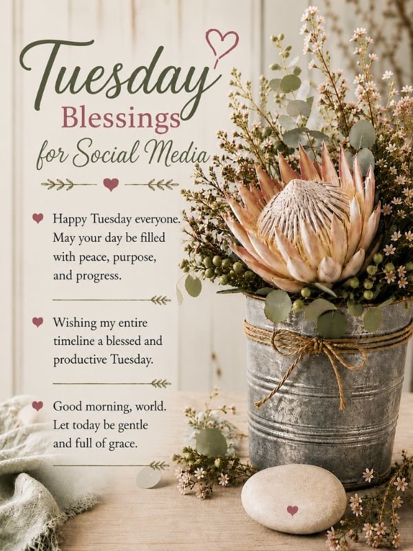 Tuesday Blessings for Social Media