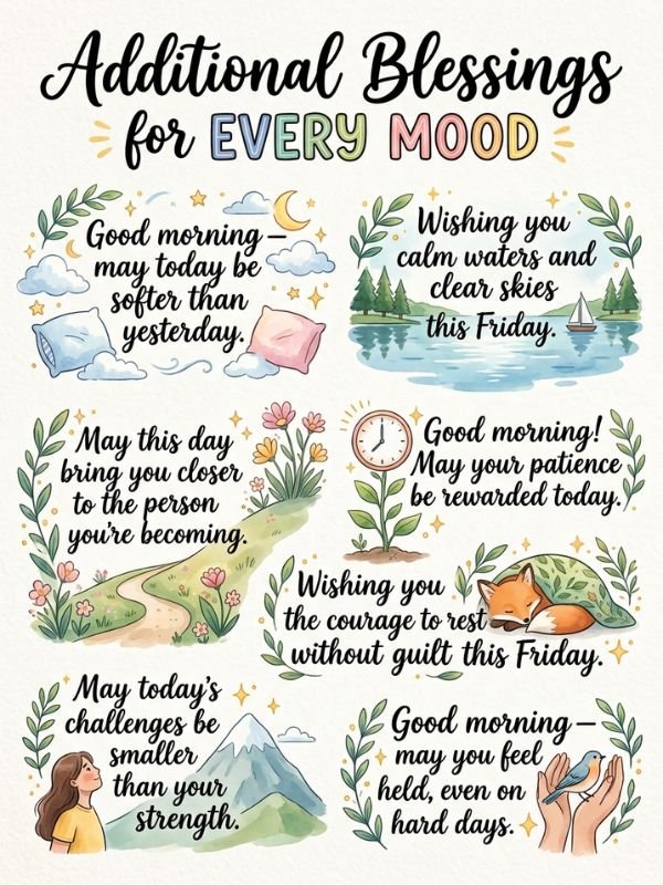 Additional Blessings for Every Mood