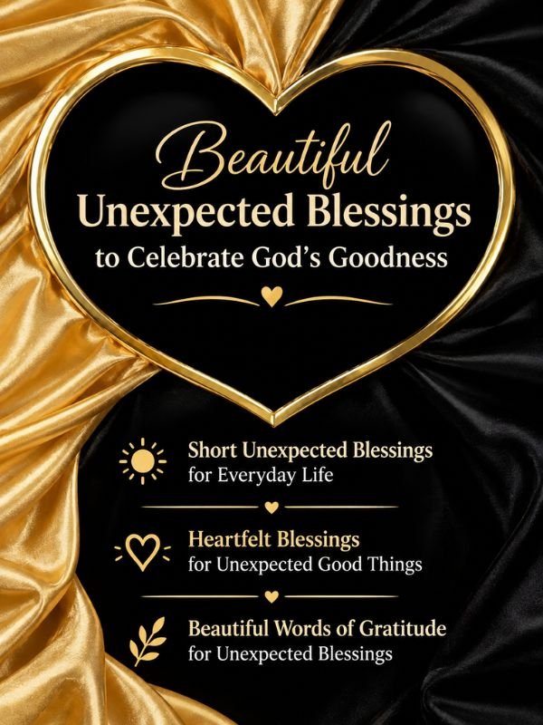 Beautiful Unexpected Blessings to Celebrate Gods Goodness