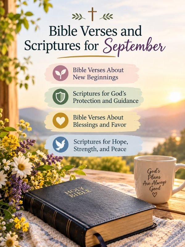 Bible Verses and Scriptures for September