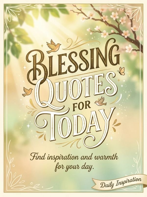 Blessing Quotes for Today