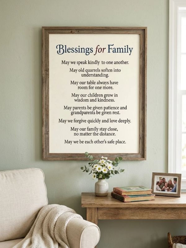 Blessings for Family