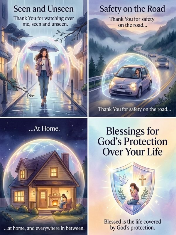 Blessings for Gods Protection Over Your Life