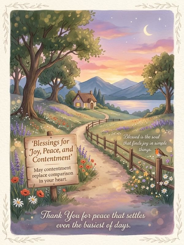 Blessings for Joy, Peace, and Contentment