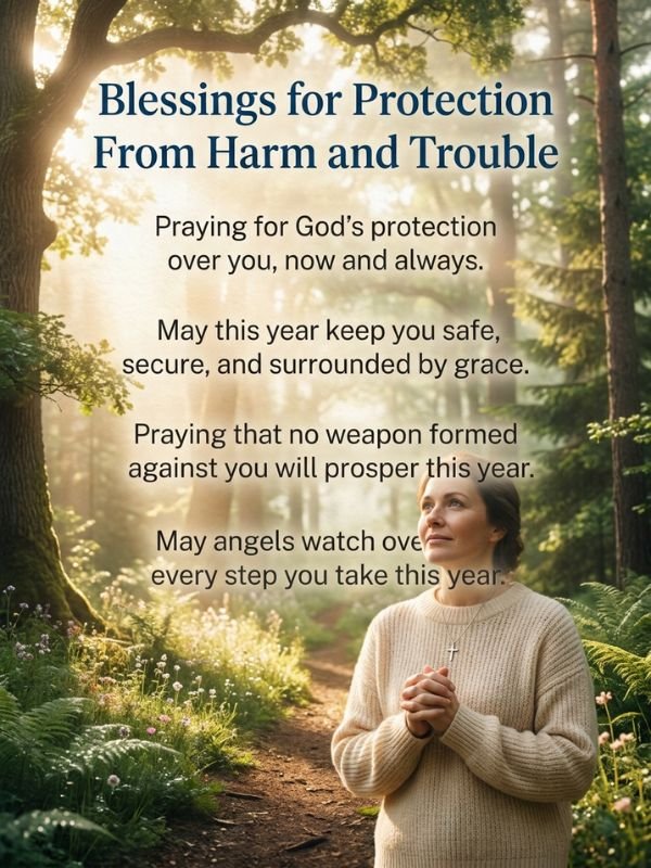 Blessings for Protection From Harm and Trouble