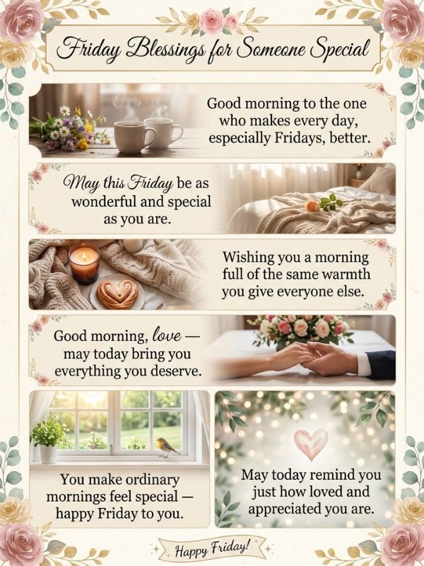 Friday Blessings for Someone Special