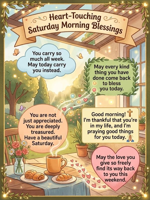 Heart-Touching Saturday Morning Blessings