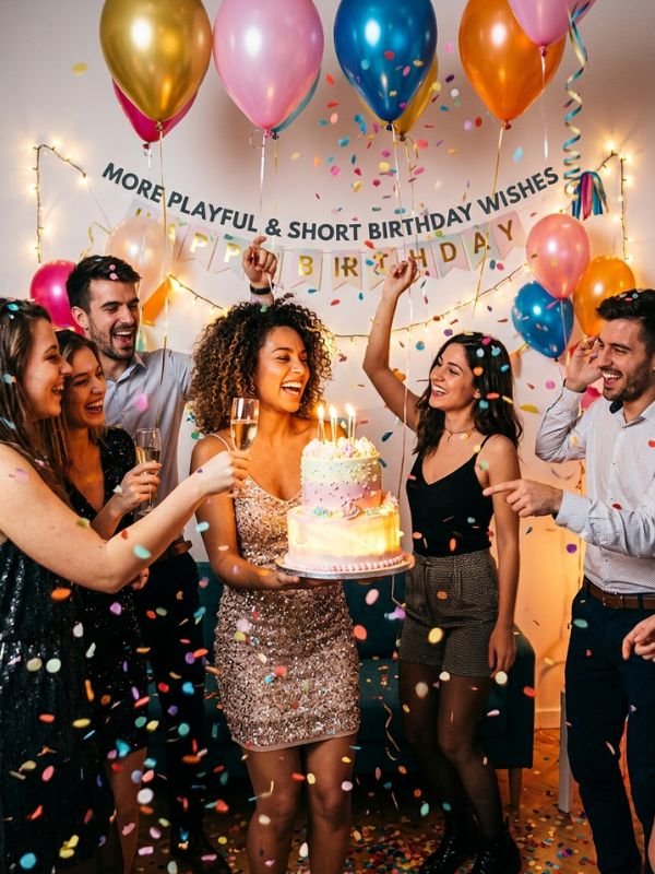 More Playful and Short Birthday Wishes
