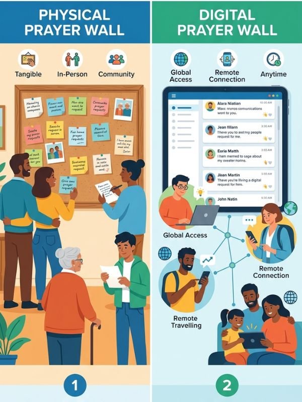 Physical vs. Digital Prayer Walls Which Is Better