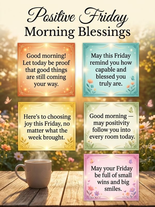 Positive Friday Morning Blessings