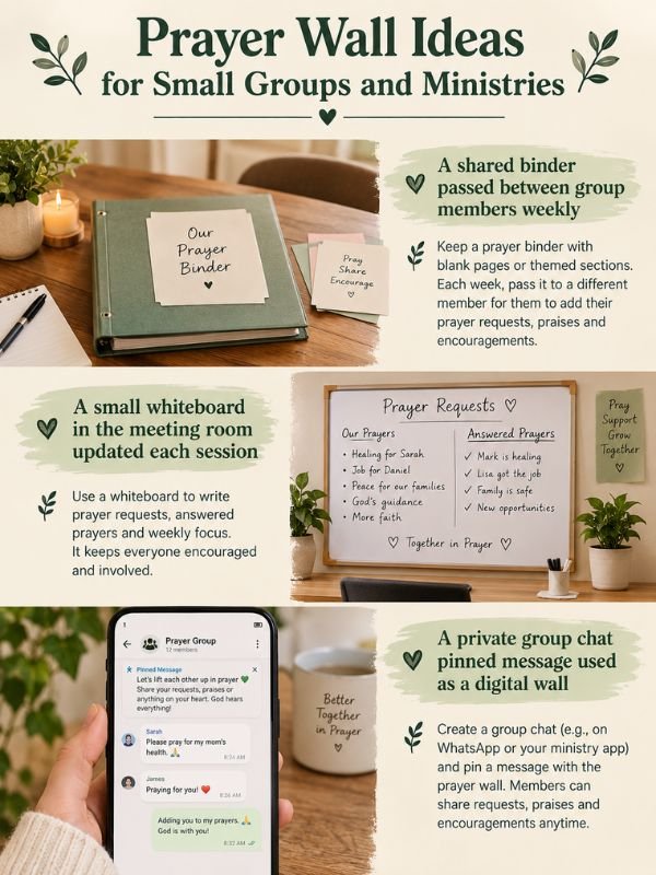 Prayer Wall Ideas for Small Groups and Ministries