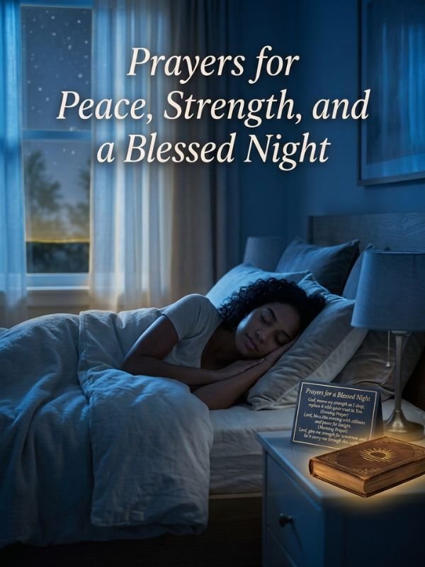 Prayers for Peace, Strength, and a Blessed Night