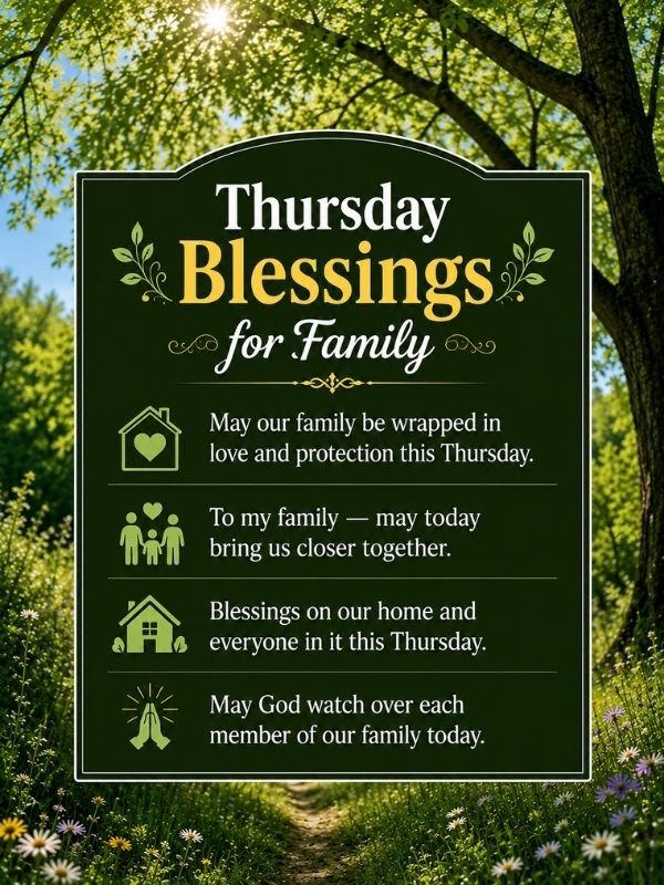 Thursday Blessings for Family