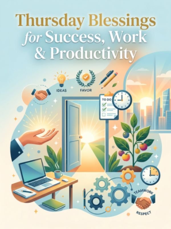 Thursday Blessings for Success, Work & Productivity