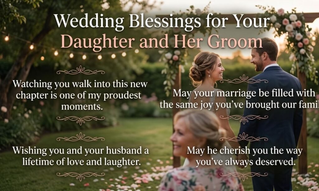 Wedding Blessings for Your Daughter and Her Groom
