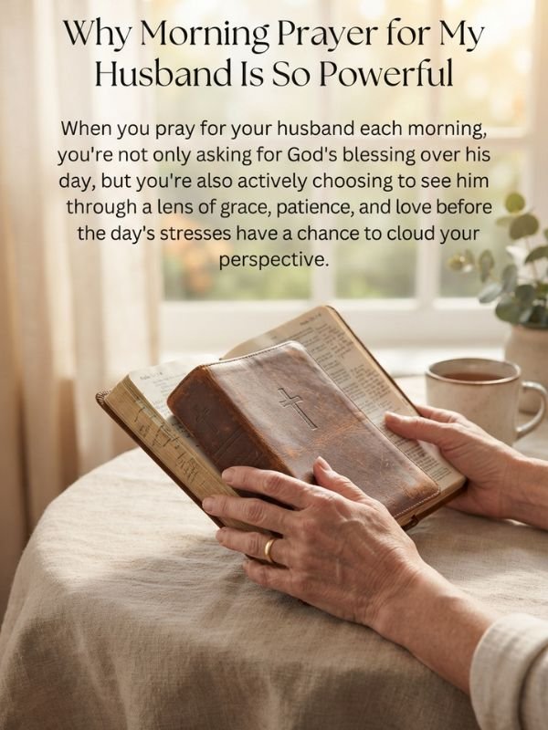 Why Morning Prayer for My Husband Is So Powerful