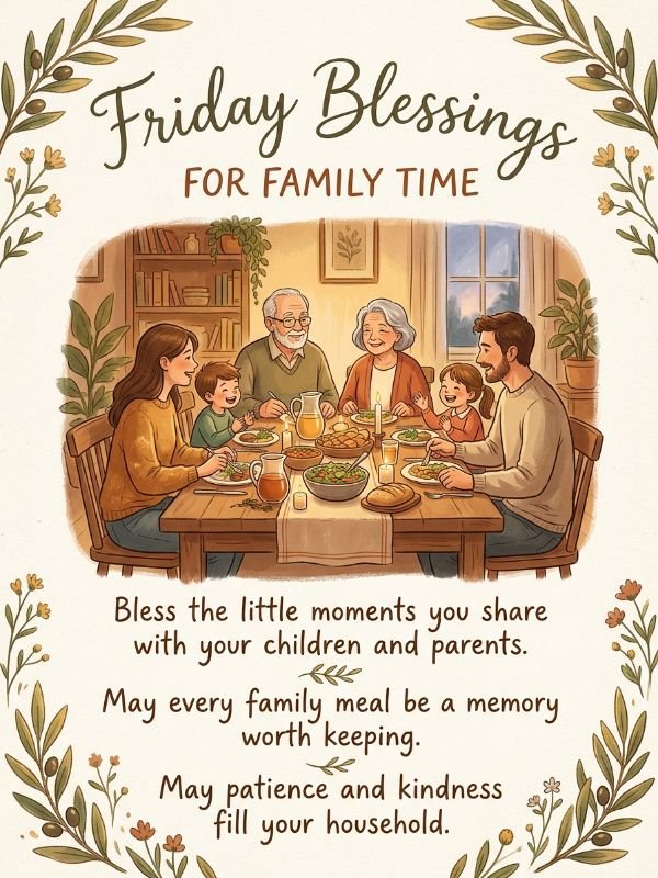 Friday Blessings for Family Time