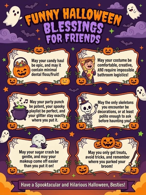 Funny Halloween Blessings