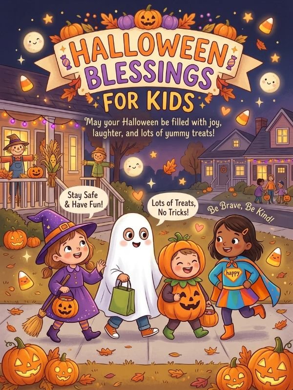 Halloween Blessings for Kids