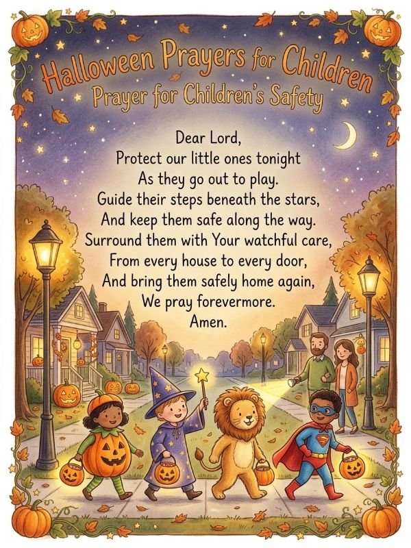 Halloween Prayers for Children