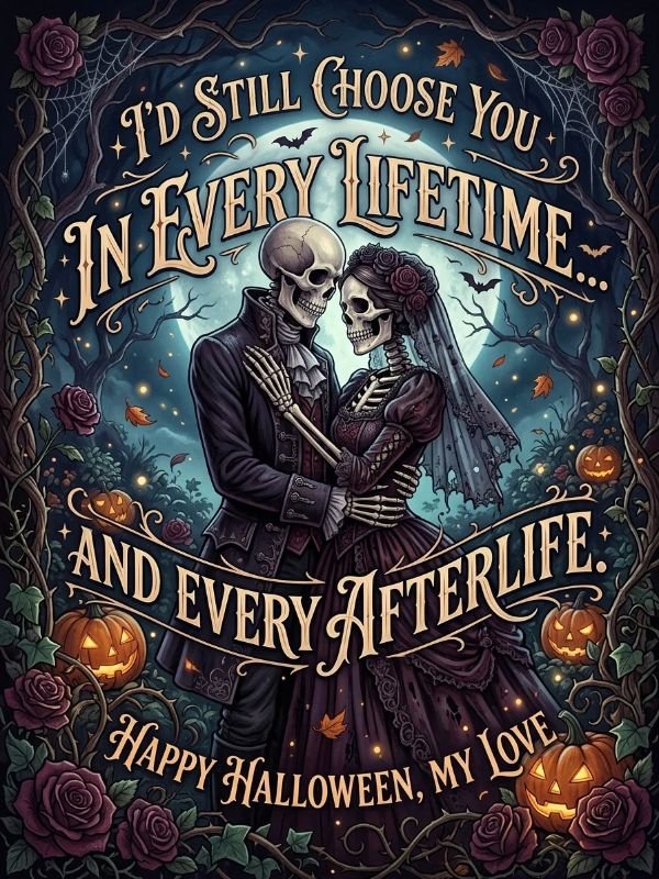 Halloween Quotes for Couples and Love