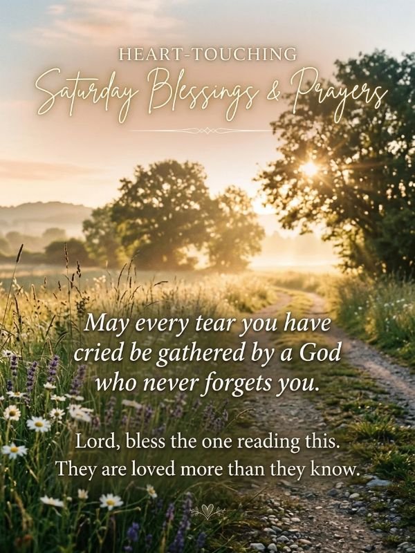 Heart-Touching Saturday Blessings and Prayers