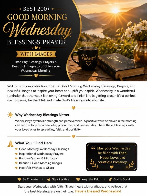 wednesday blessing