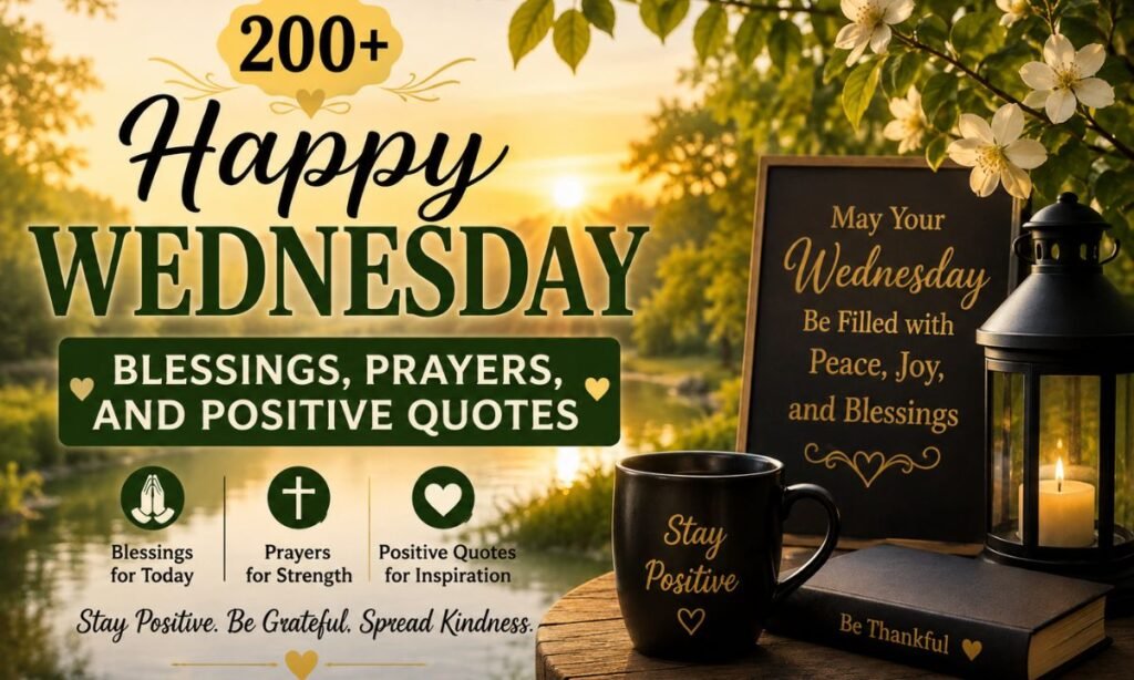 200+ Happy Wednesday Blessing