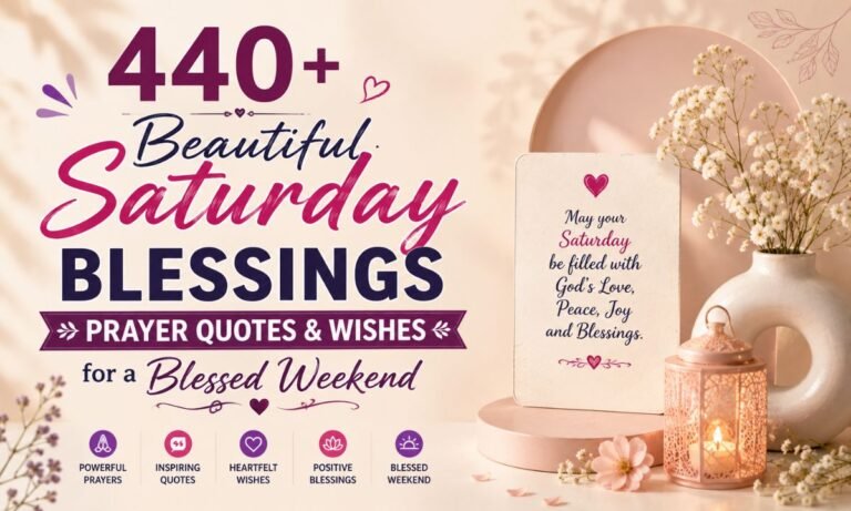 440+ beautiful Saturday Blessings (1)