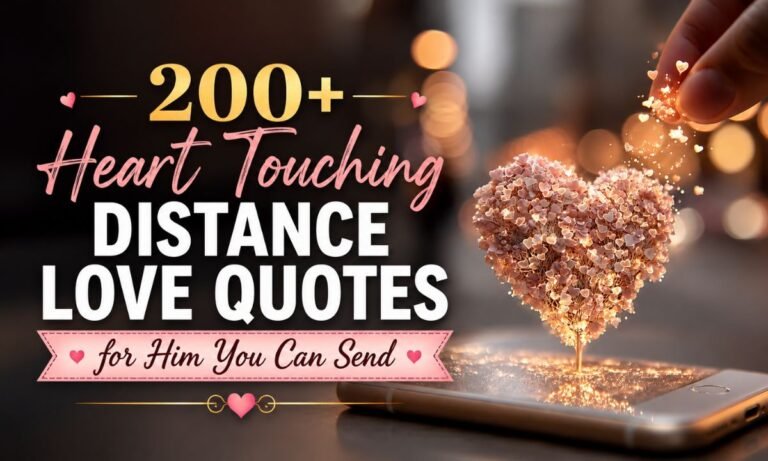 Distance Love Quotes for Him