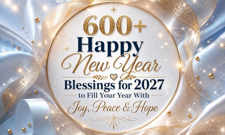 Happy New Year Blessings for 2027