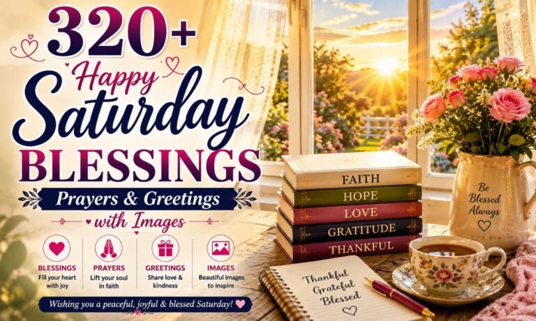 Happy Saturday Blessings