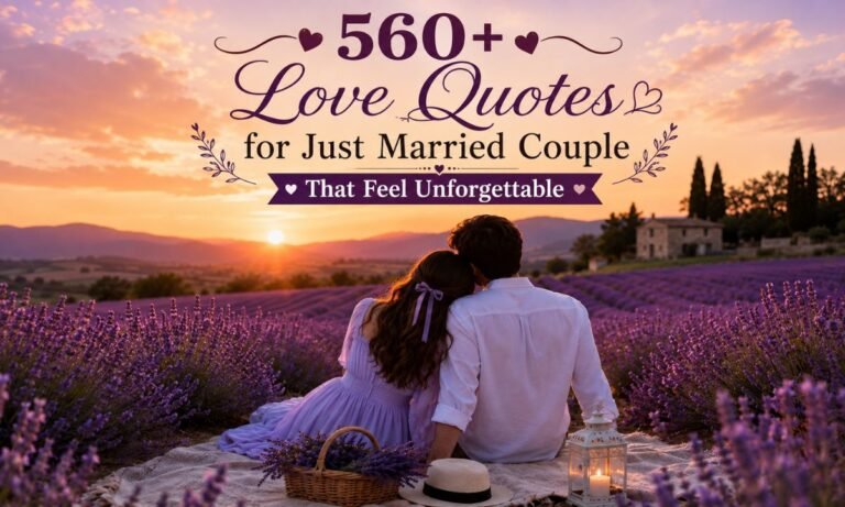 Love Quotes for Just Married Couple